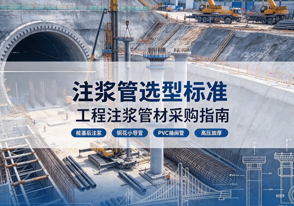 镇沅注浆管选型标准